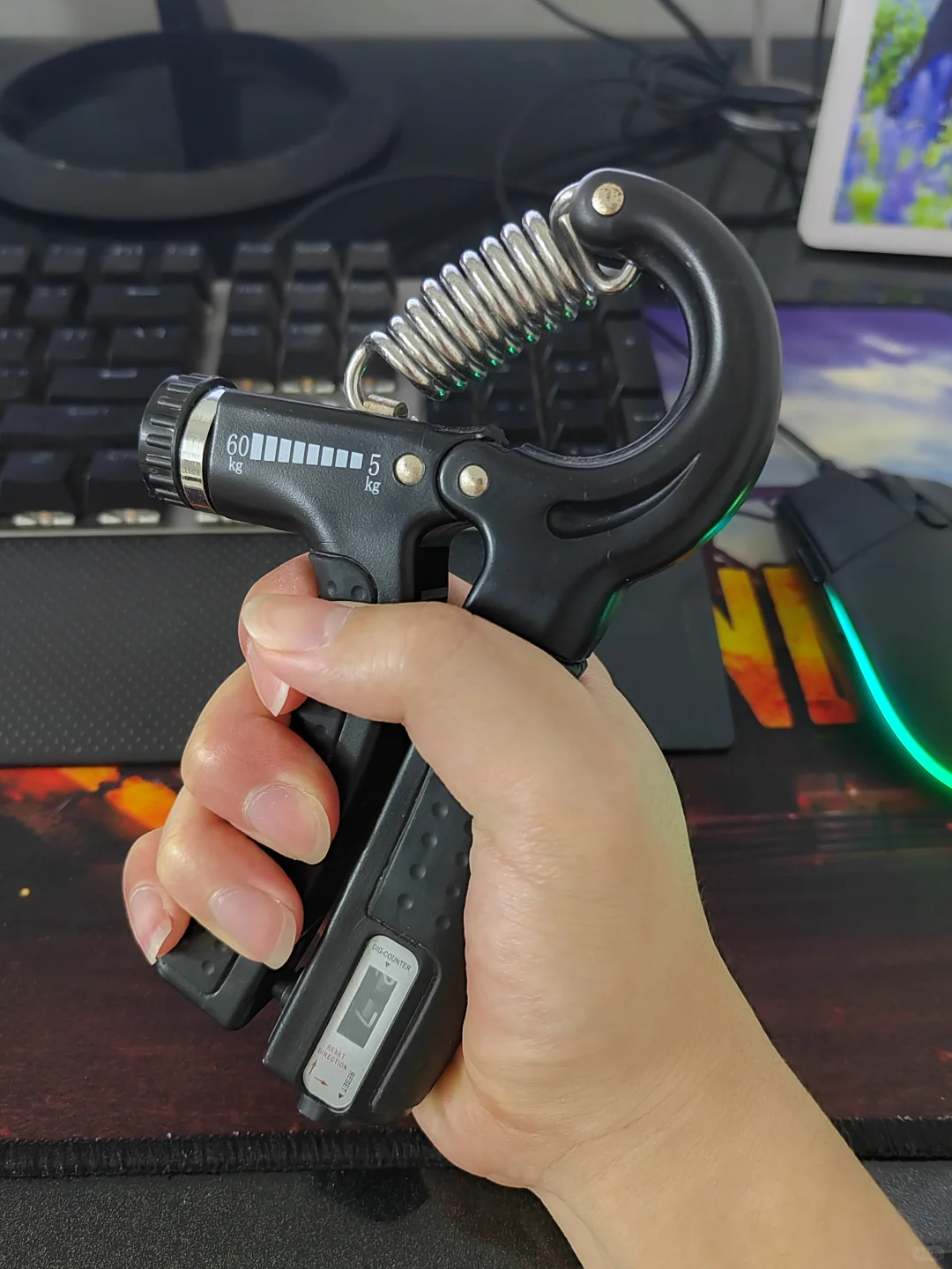 💪专业握力器，游戏加速器！