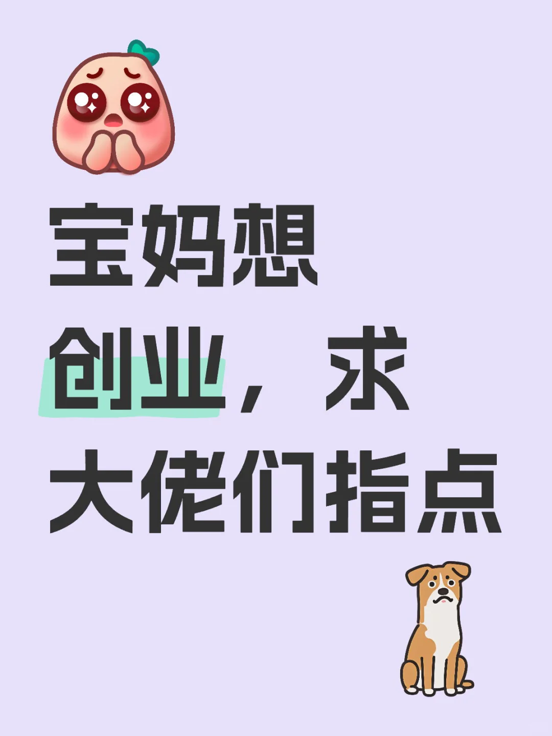 我想创业，求大佬们指点