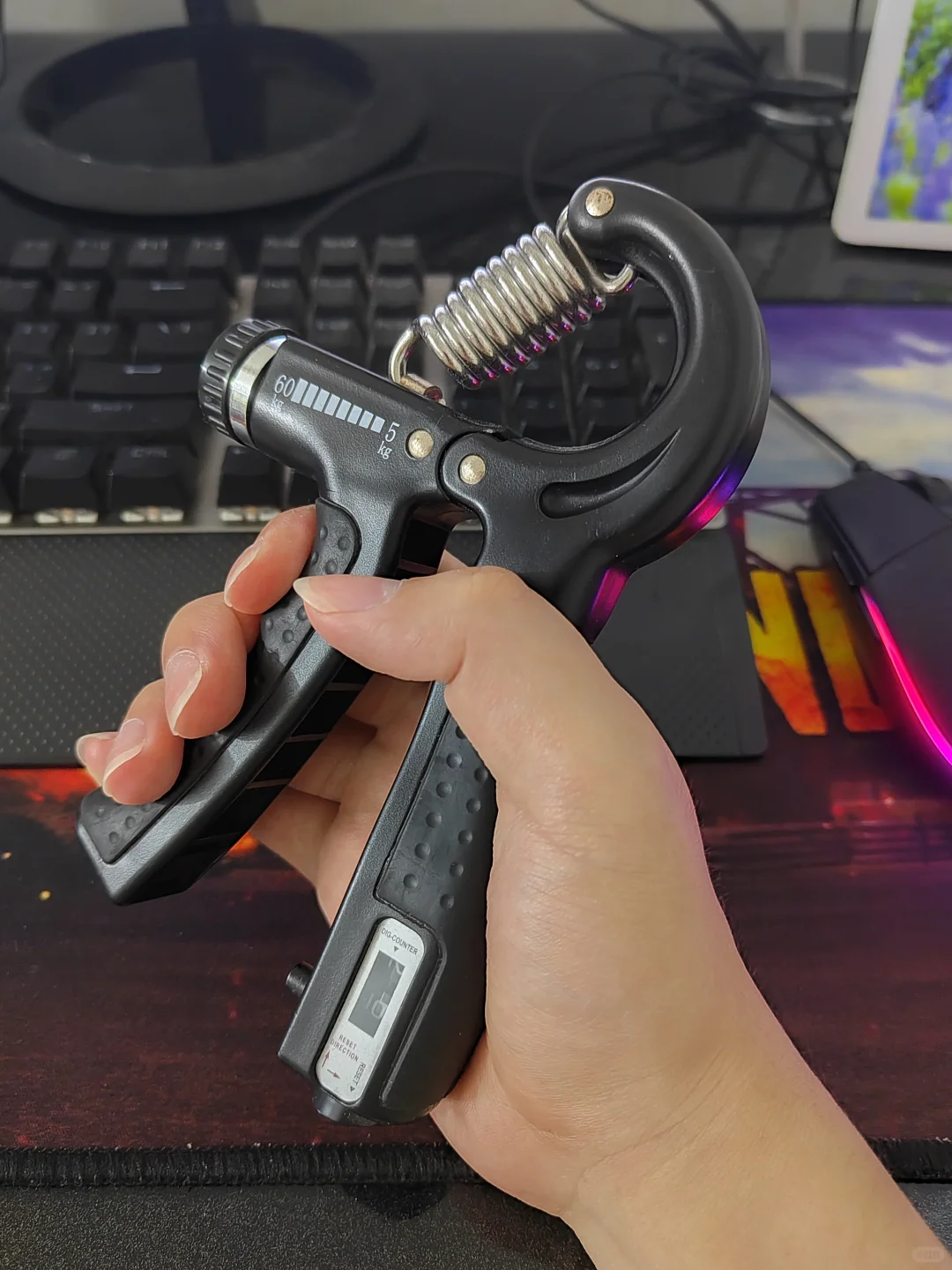 💪专业握力器，游戏加速器！