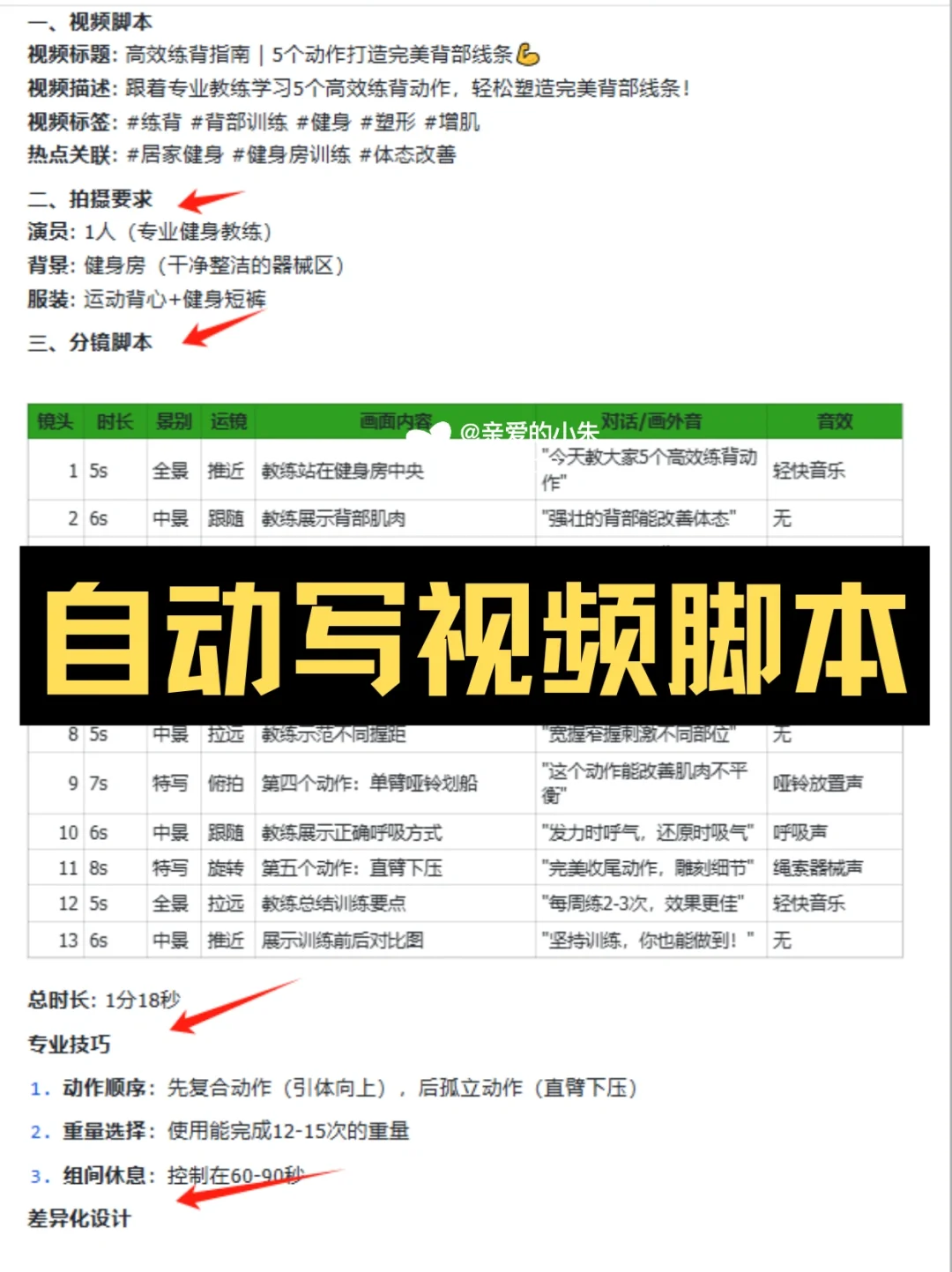 为什么不早告诉我😭这个能自动写视频脚本啊