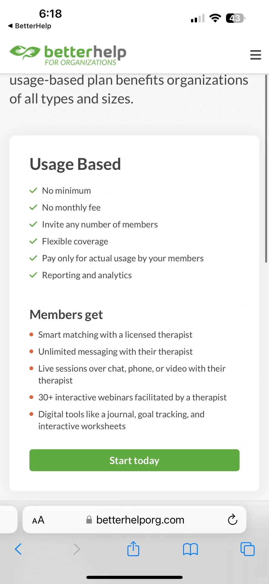 北美线上心理咨询平台——Better Help