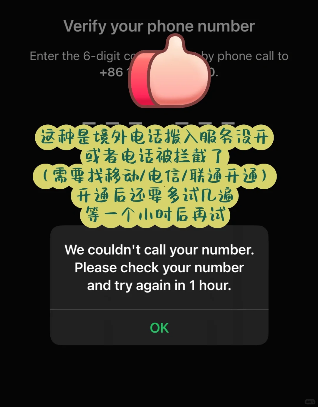 whatsapp🍎iOS不花钱就能装上！接收验证码