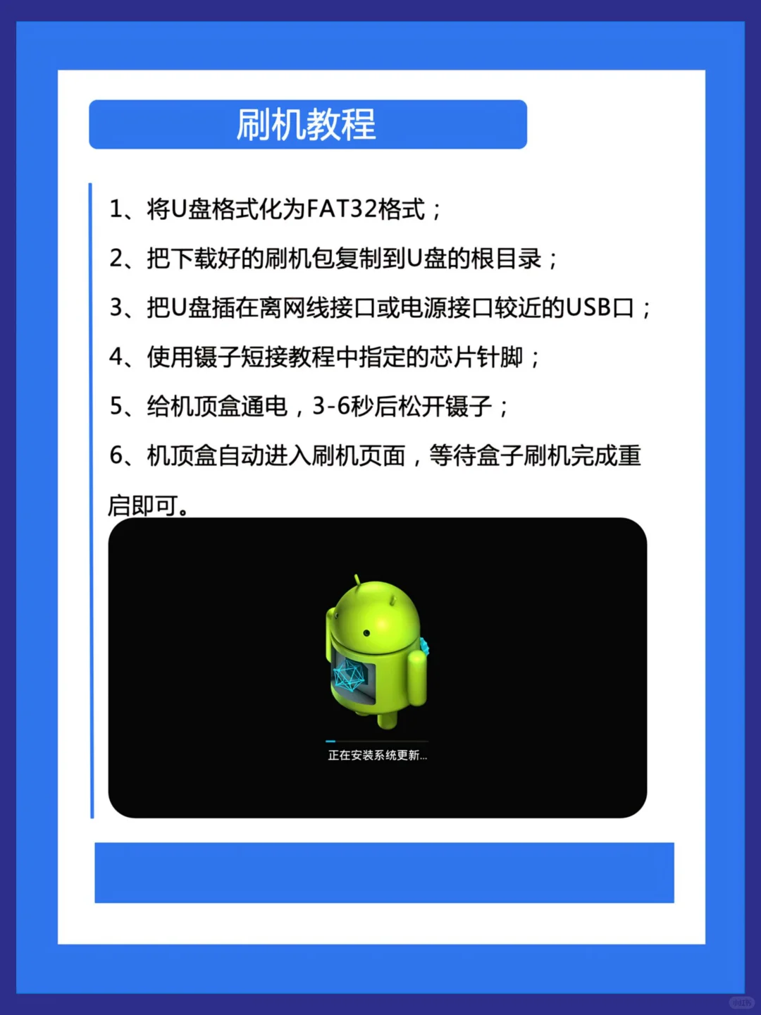 手把手教你升级机顶盒，随意安装软件