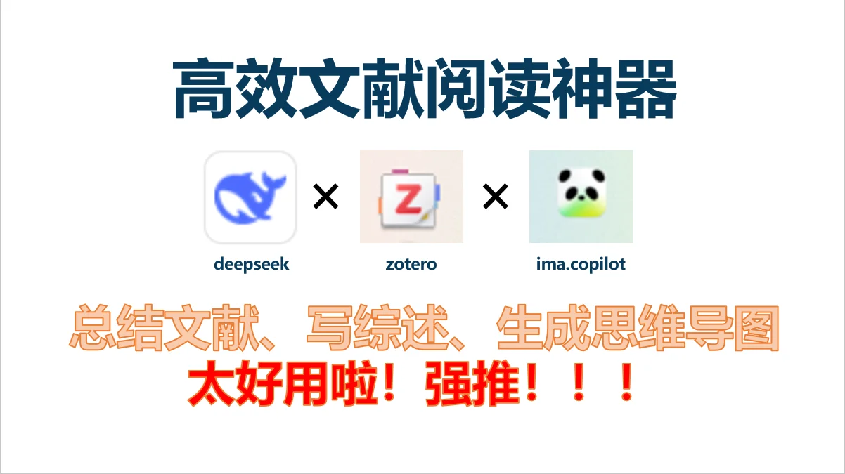 📚读文献，拿捏了🤌