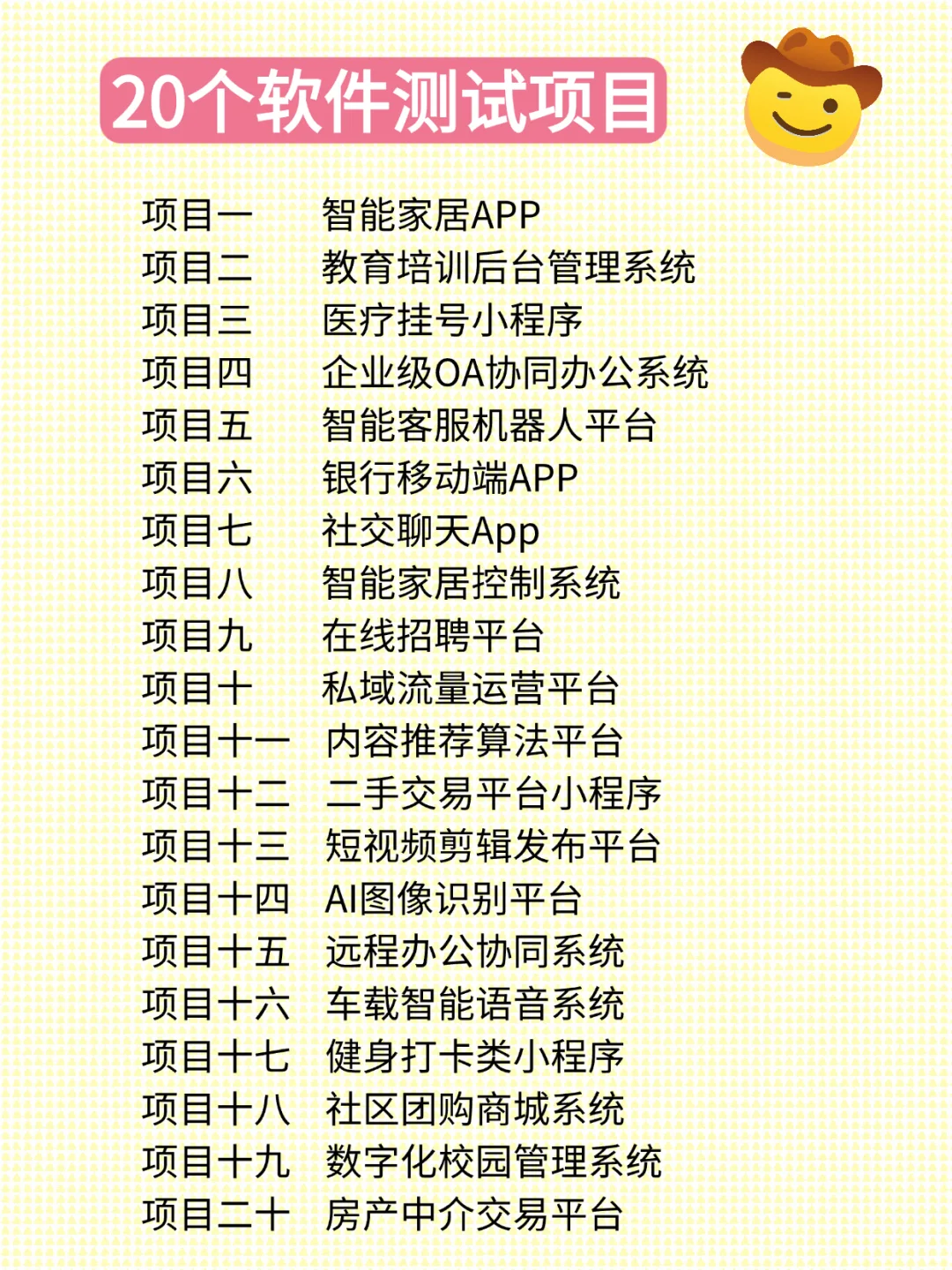 软件测试项目实战，三天练一个 ！