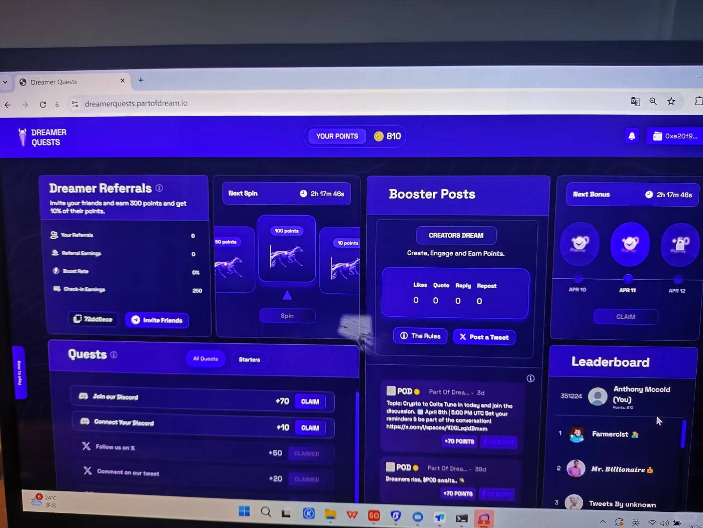 脚本自动化批量web3撸空头免费带人