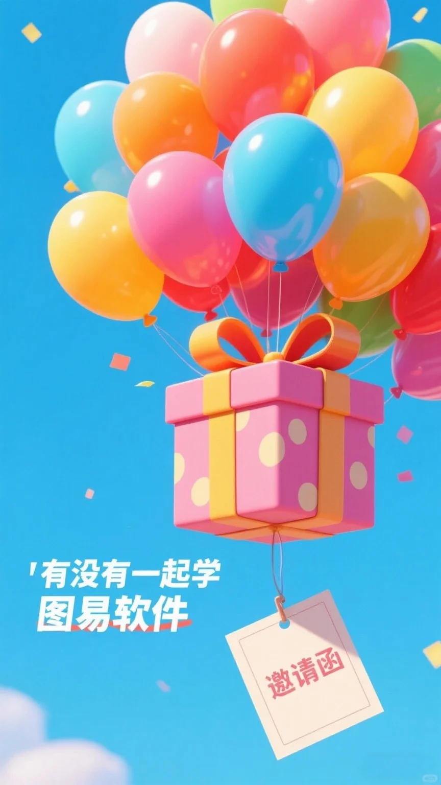 能不能一起学图易软件！