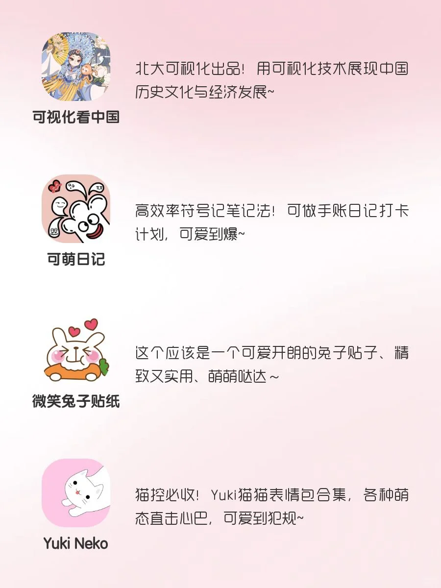 女生手机里该有的20款神仙软件‼️