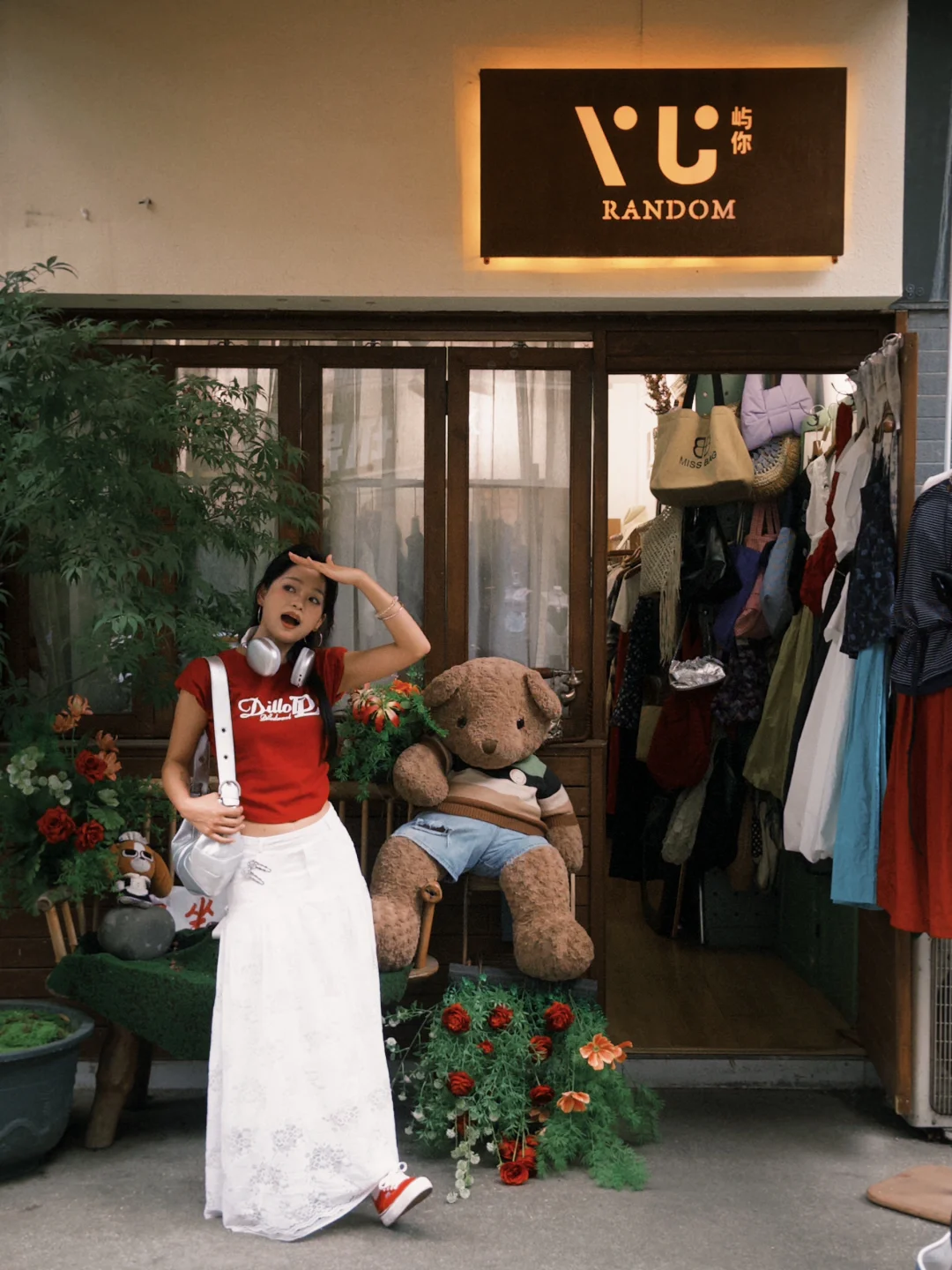 Dazz相机直出，论红色和dazz的适配度‼️‼️