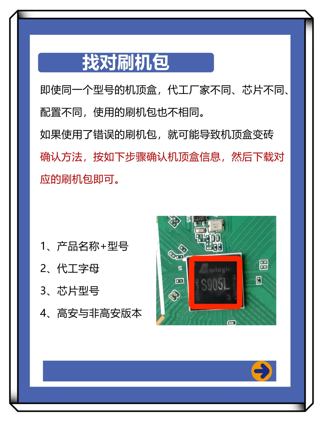机顶盒刷机很容易，难的是找到正确的刷机包