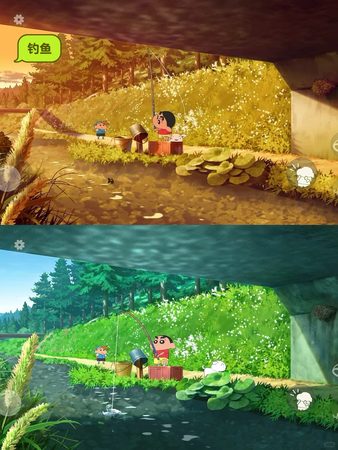 蜡笔小新新游戏，煤炭镇的小白正式上线啦🔥