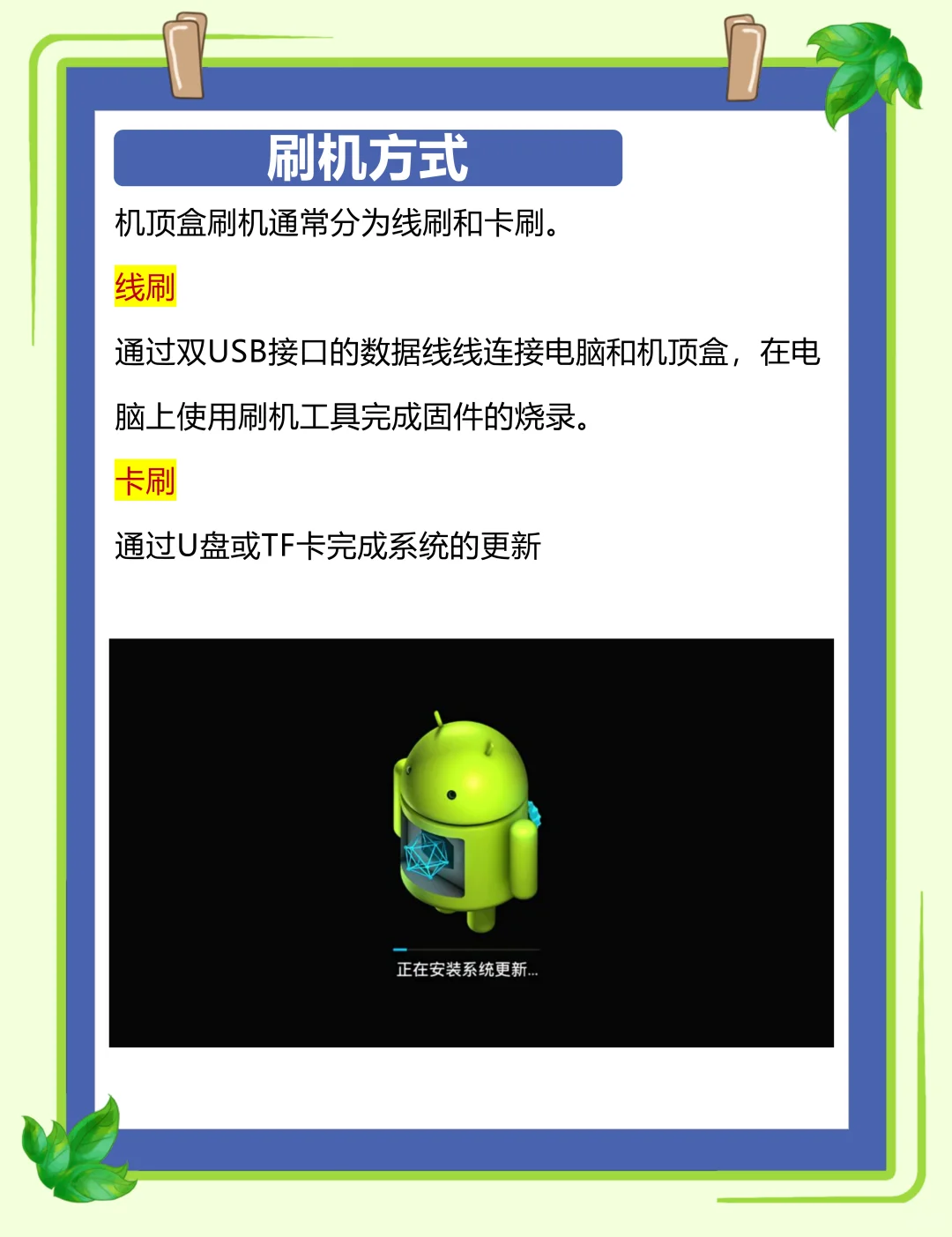 机顶盒刷机很容易，难的是找到正确的刷机包