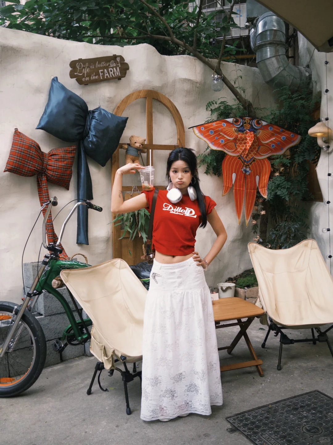 Dazz相机直出，论红色和dazz的适配度‼️‼️