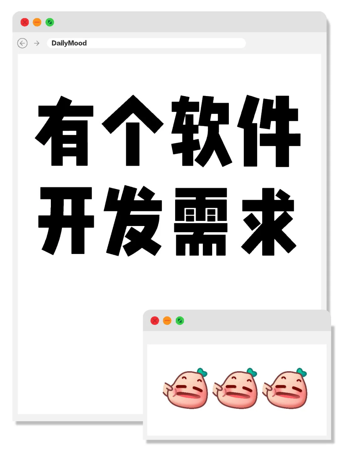 有个软件开发需求