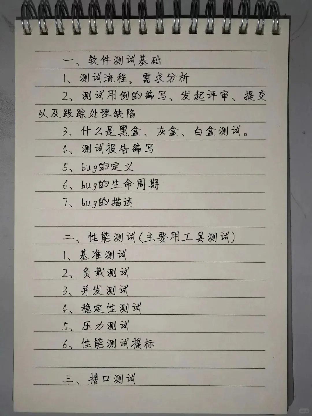 软件测试自学路径