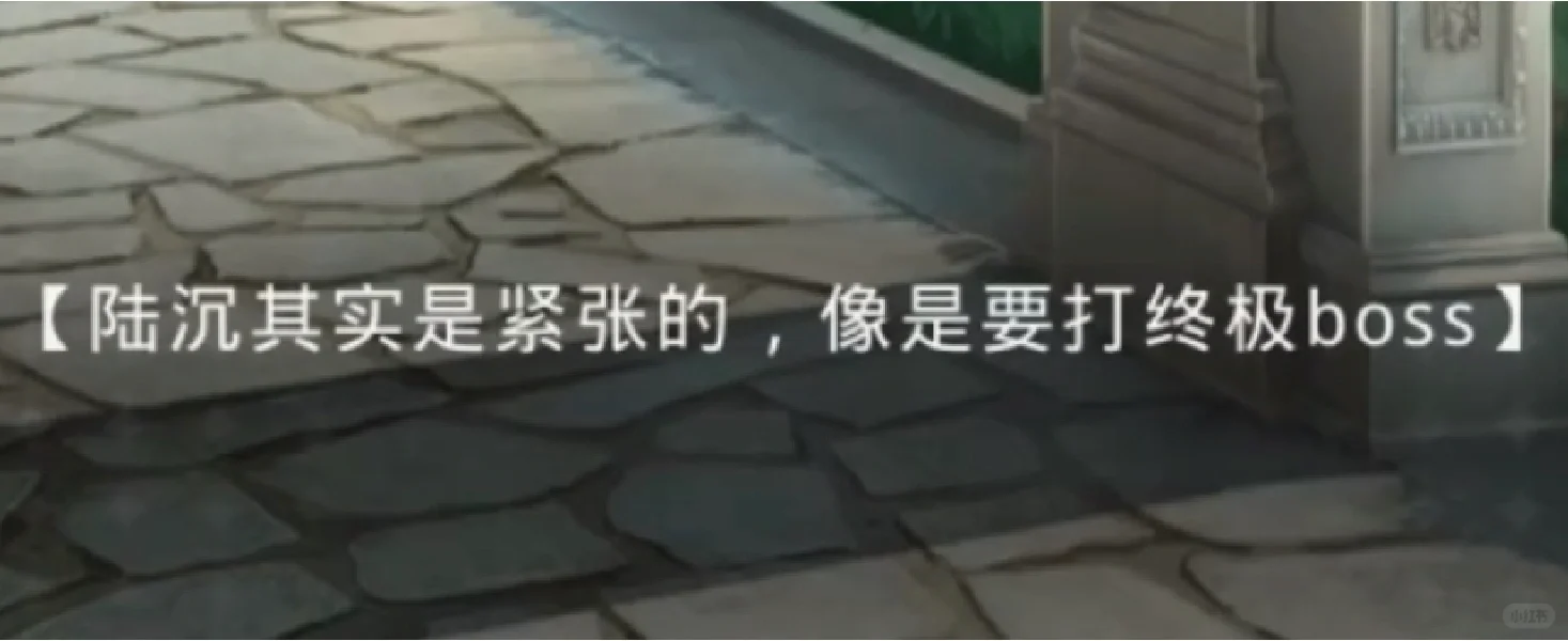 查询陆沉文案精神状态，看完脚本真的笑4⃣️