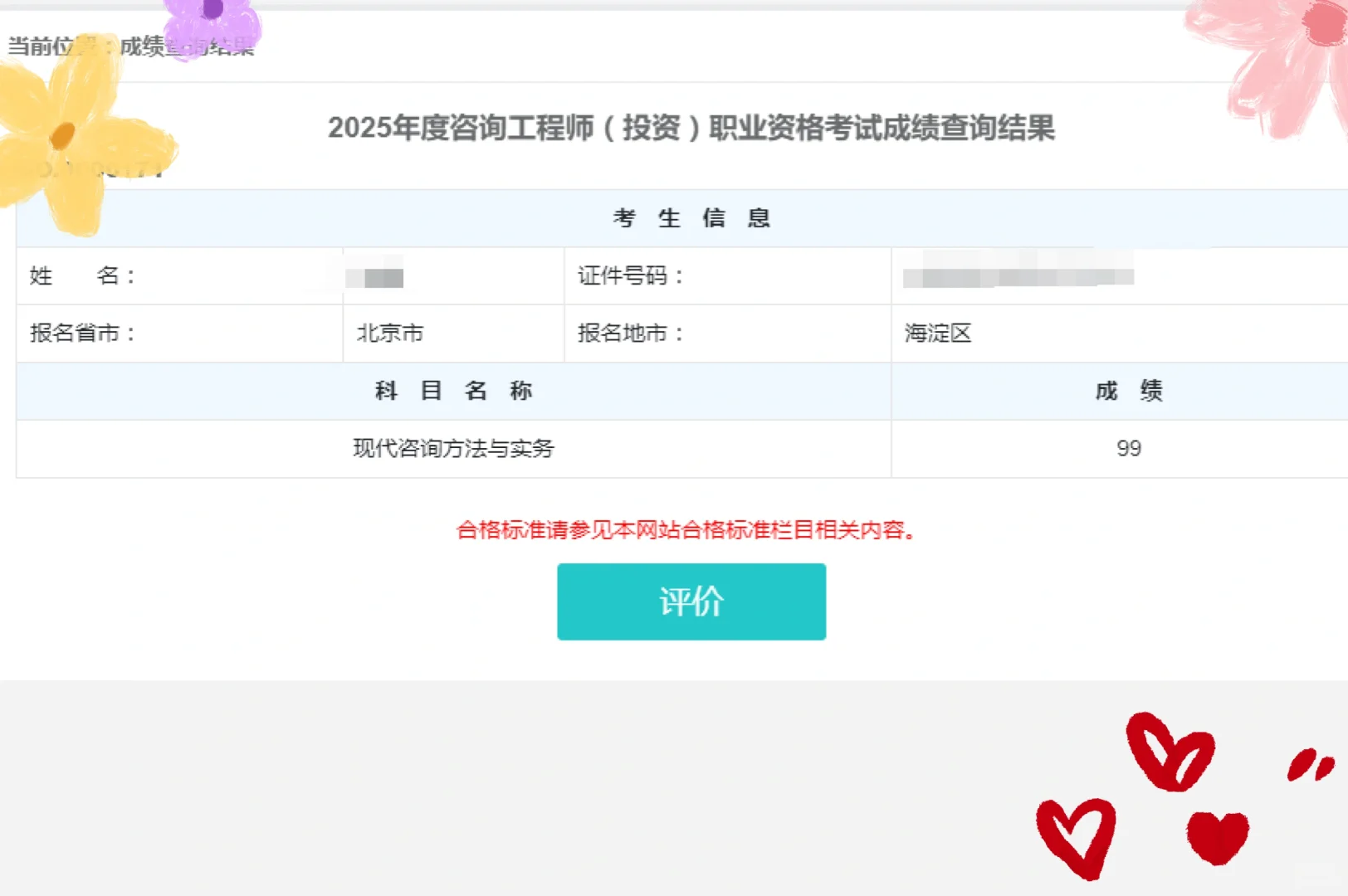 两年通过注册咨询工程师考试，还愿啦