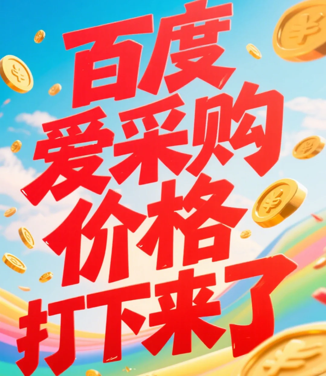 百度爱采购价格打下来了！