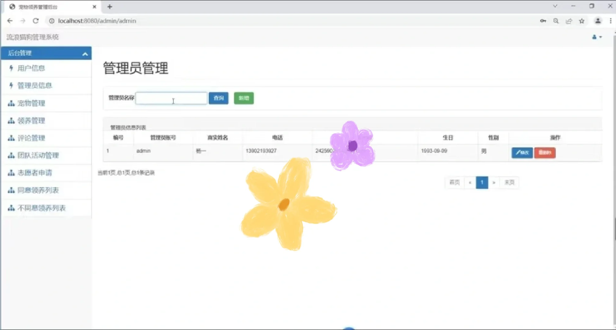 仓库管理系统，java项目，拿走不谢！