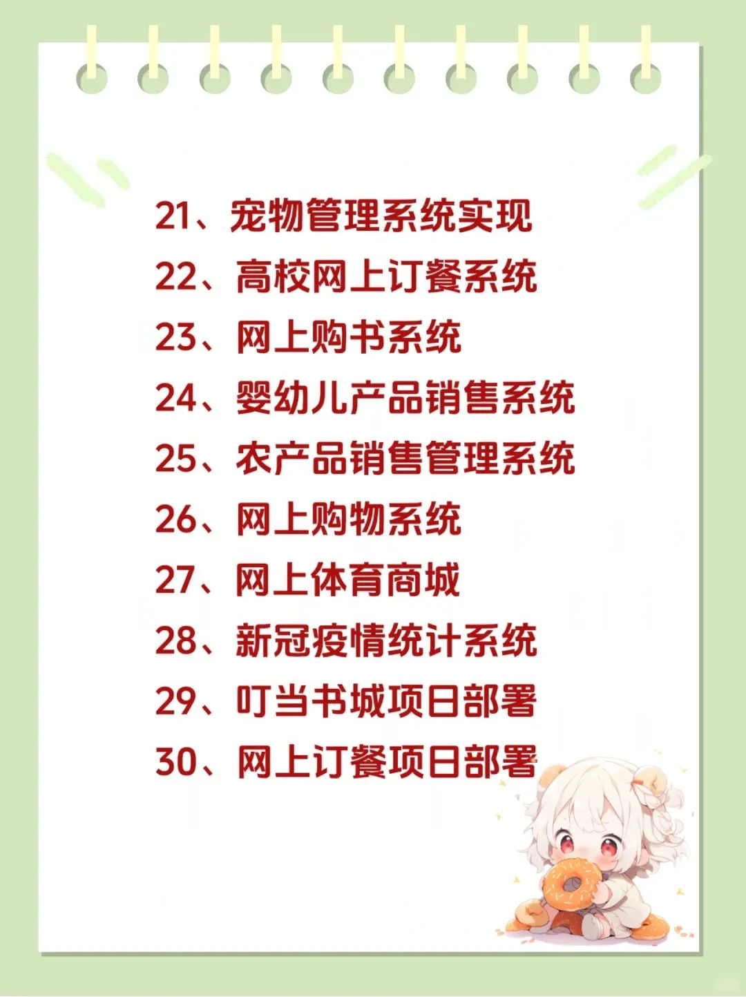 Java55个完整实战项目，附源码