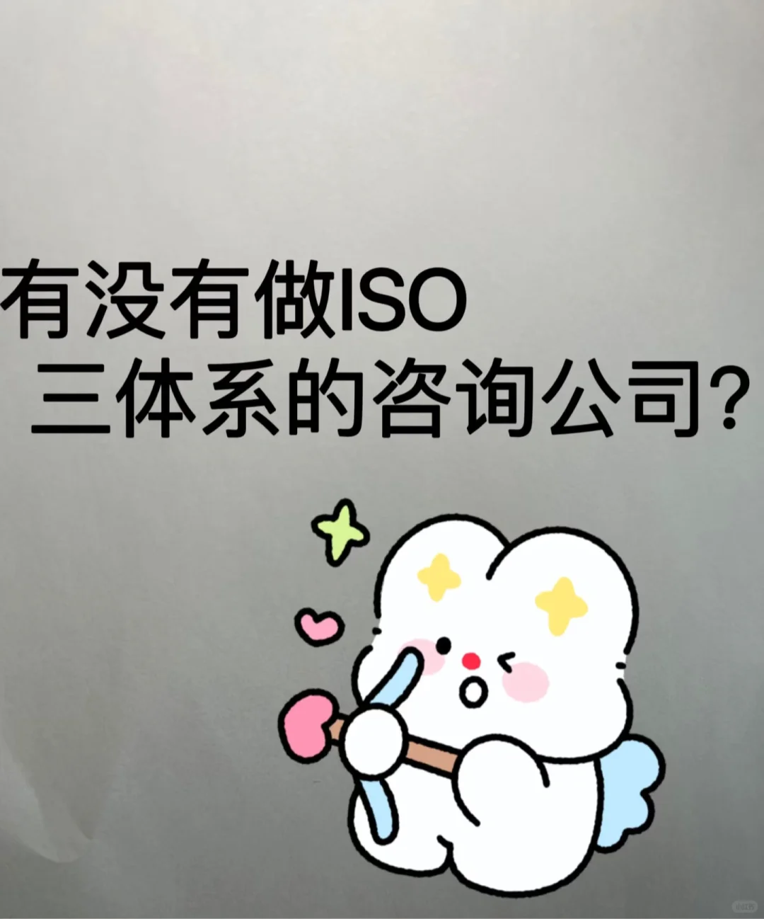 有没有做三体系的咨询公司