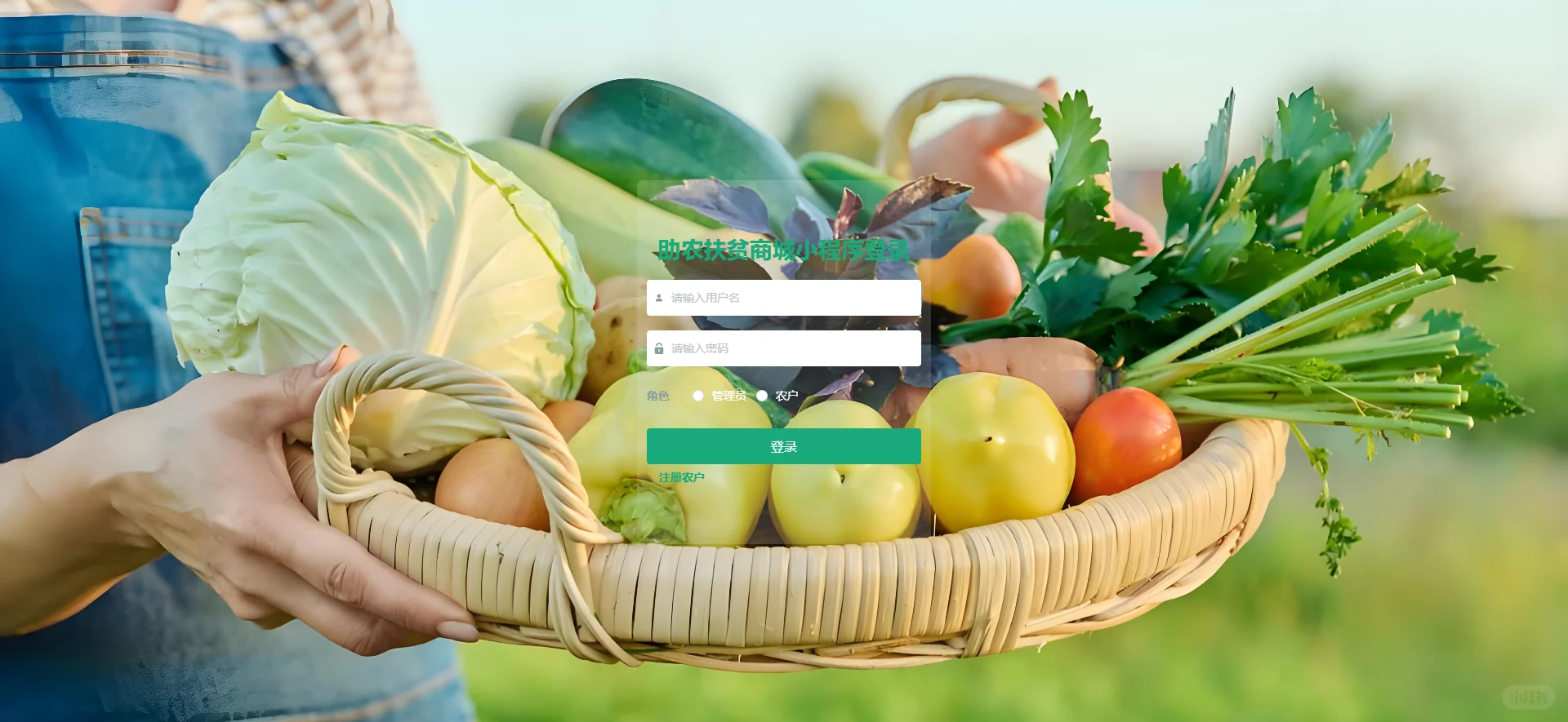 基于微信小程序的助农扶贫商城系统源码