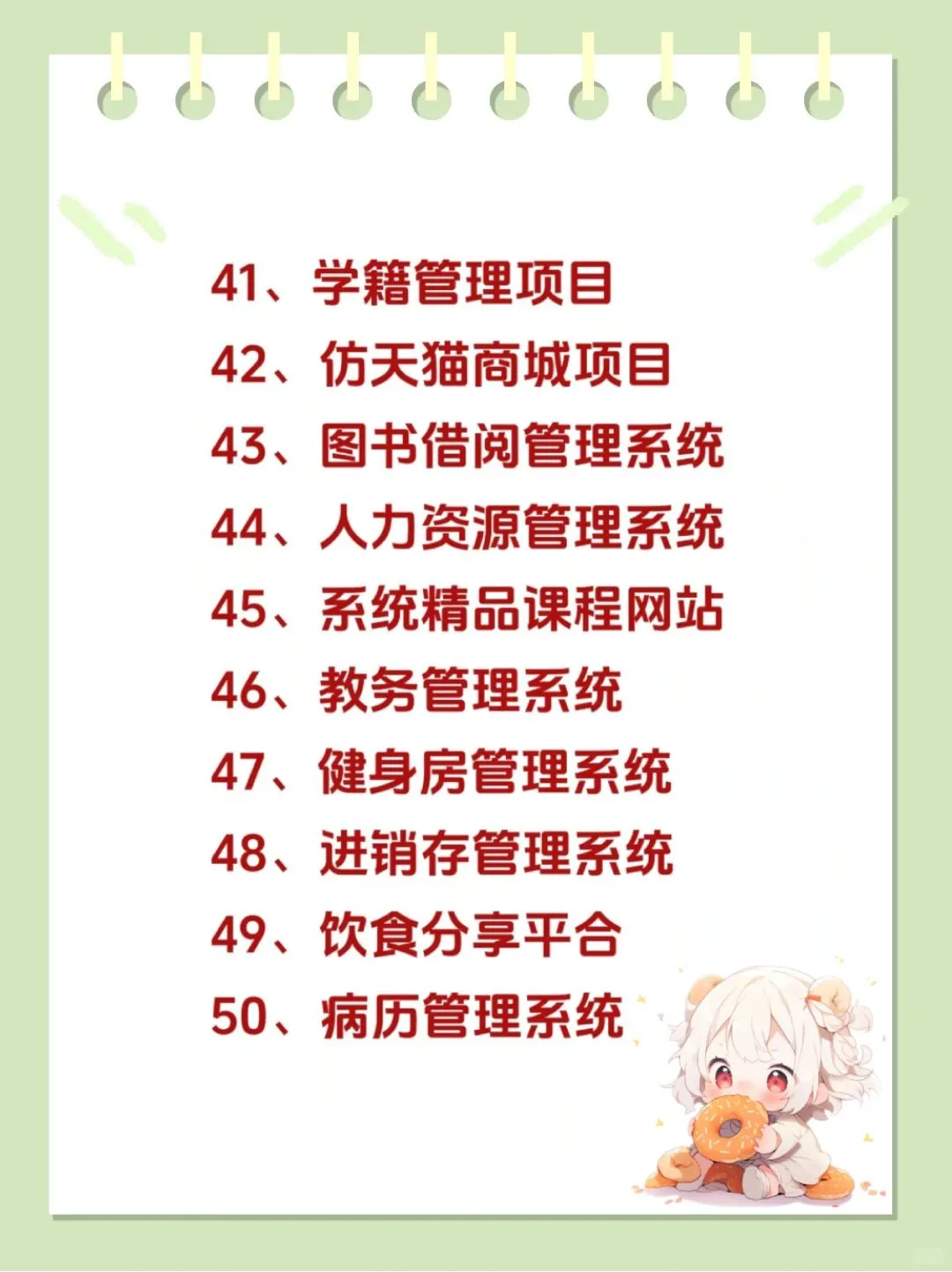 Java55个完整实战项目，附源码