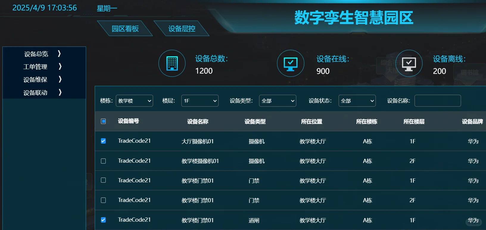 智慧园区系统源码