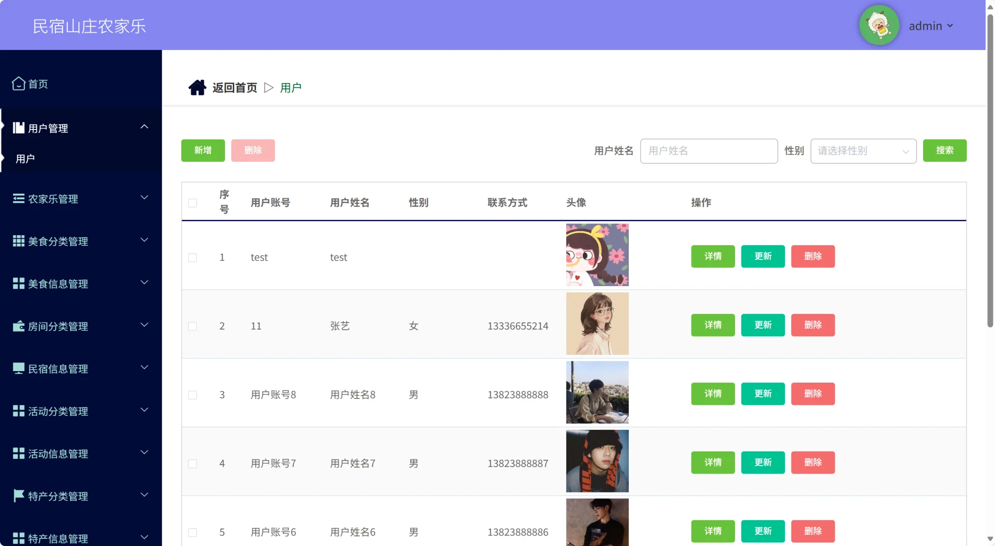 民宿山庄农家乐源码分享