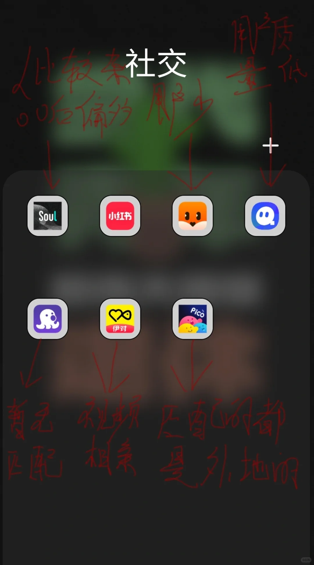 盘点近一周用过的社交软件