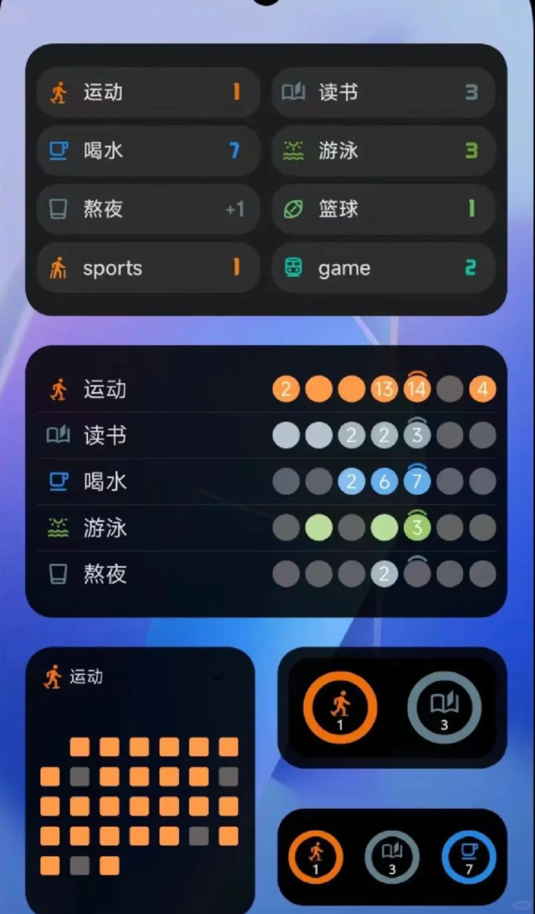 超适合做计划记录可视化的安卓App