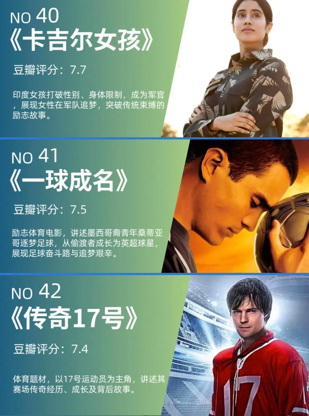 那些值得反复观看的励志电影。