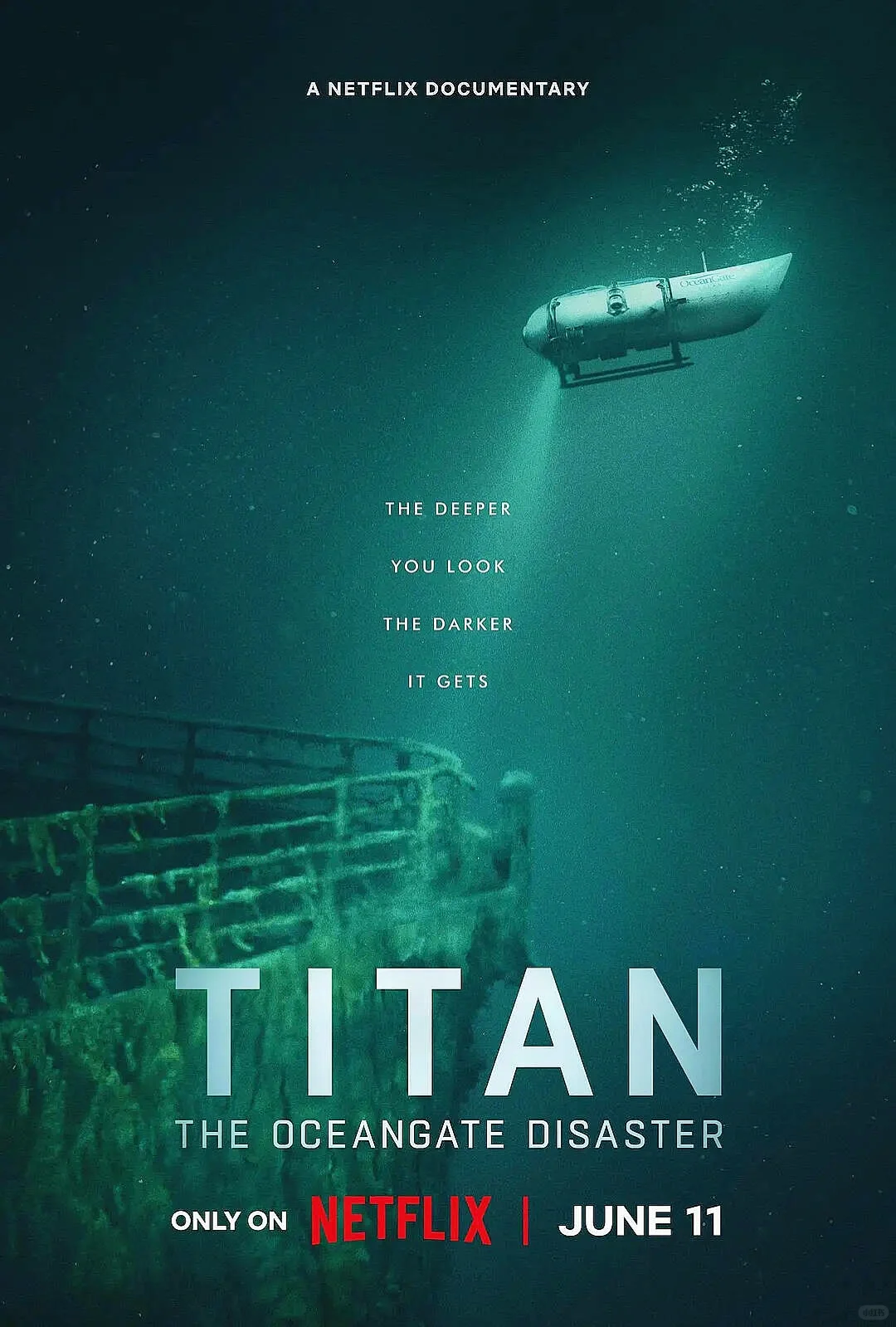 💥Netflix新出深海灾难片！看完窒息到睡不着