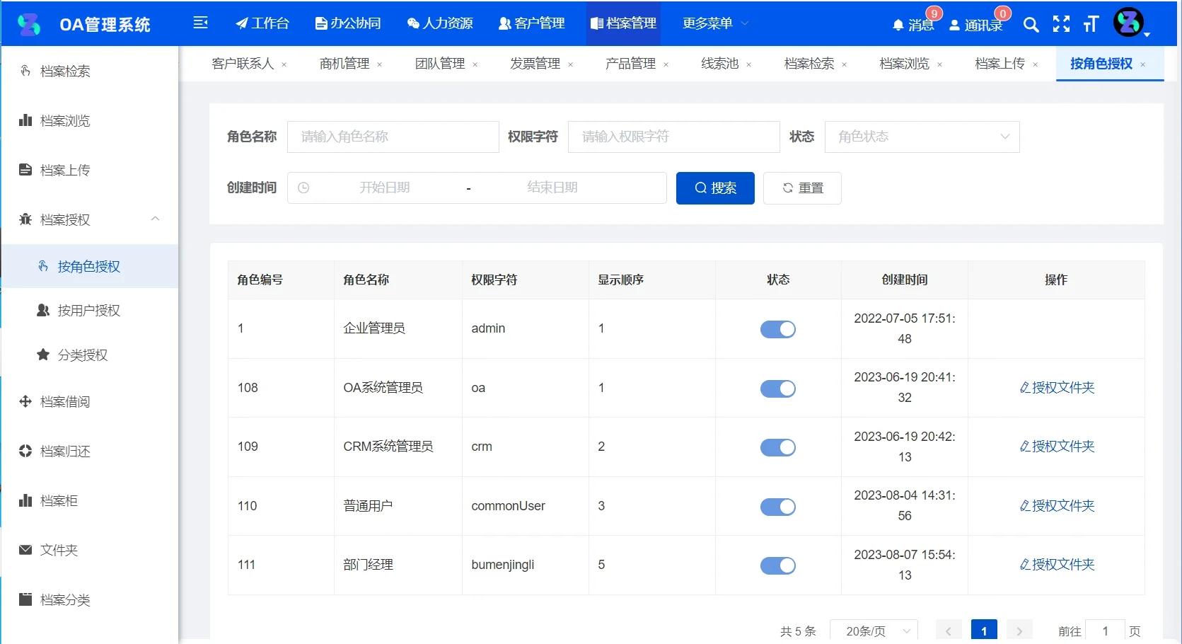 java版OA管理系统源码 OA系统源码