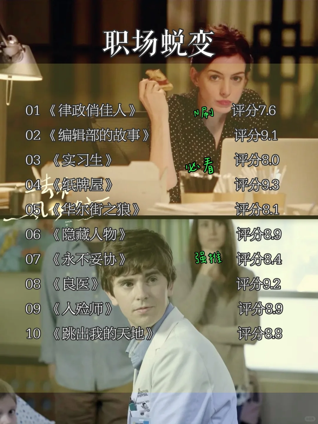 狠狠逆袭🔥请狂刷这80部电影❗❗