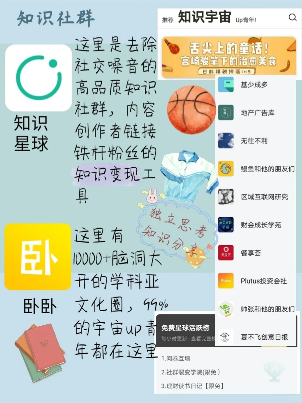 #20个令人心动的学习社交APP推荐#