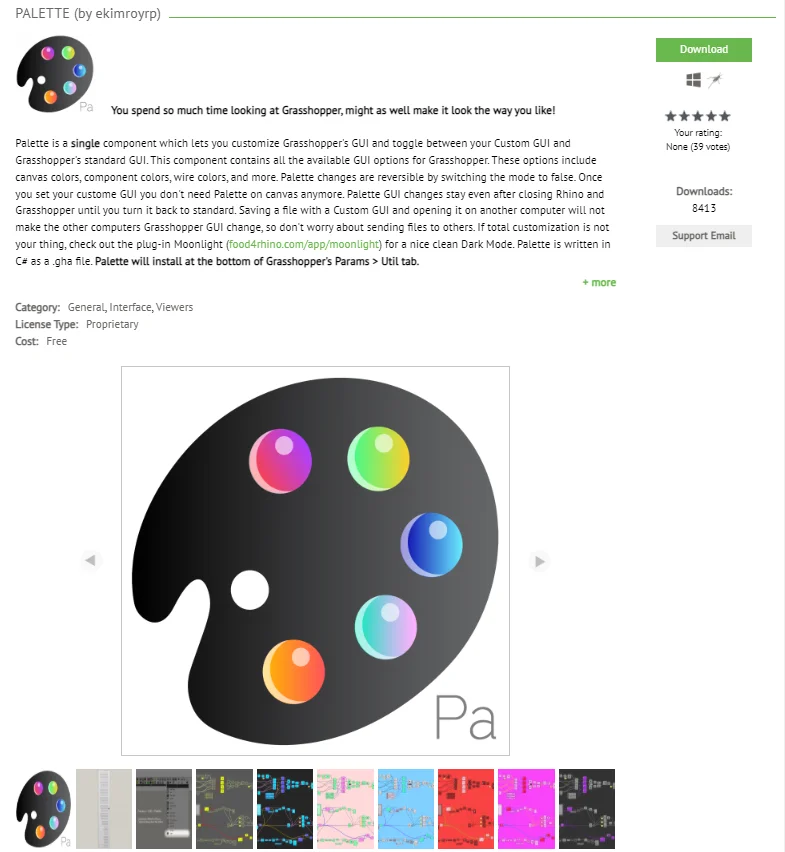 GH奇技淫巧-界面配色：自定义背景 & 网格线