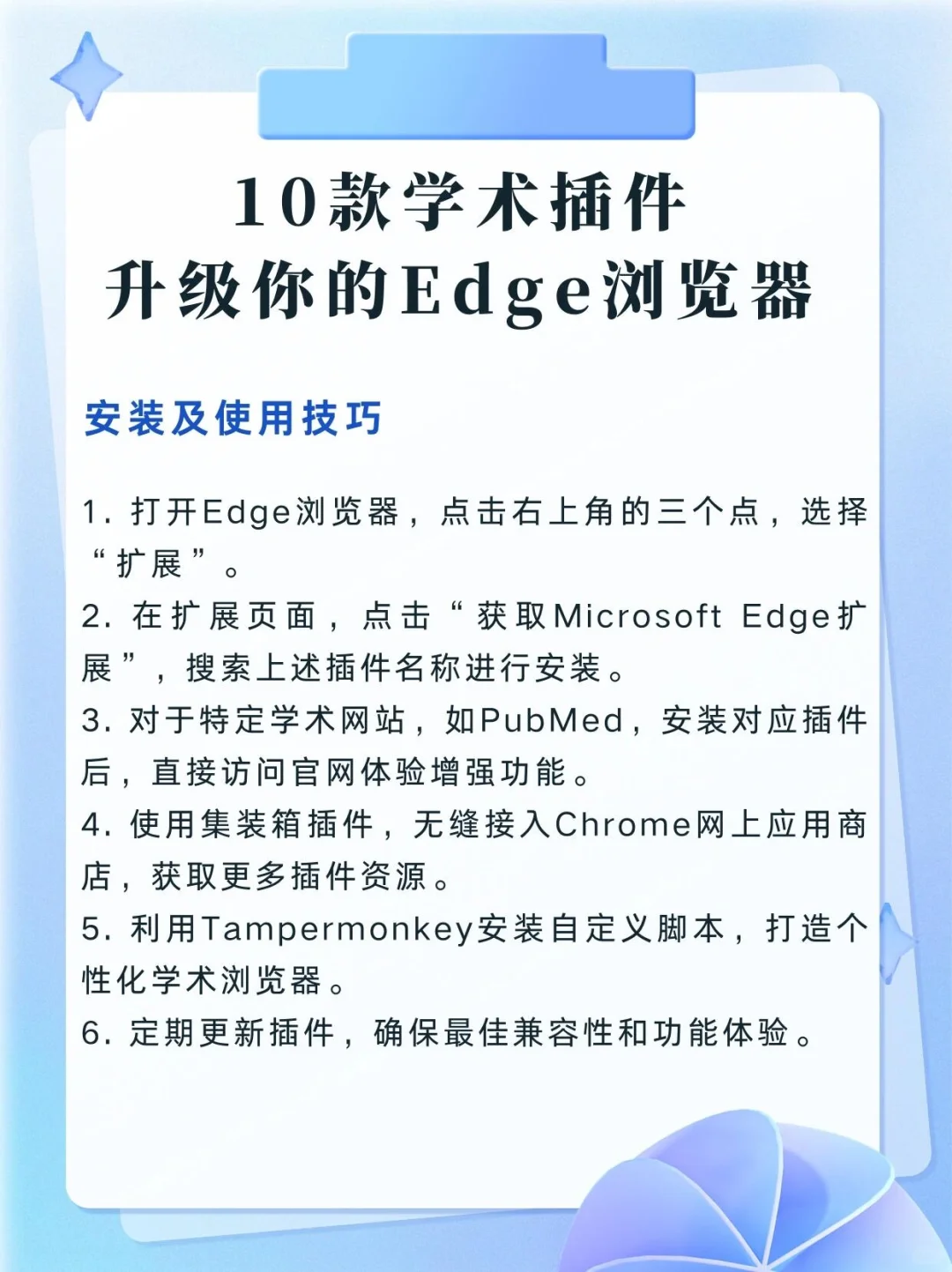 📚10款学术插件升级你的Edge浏览器🌟