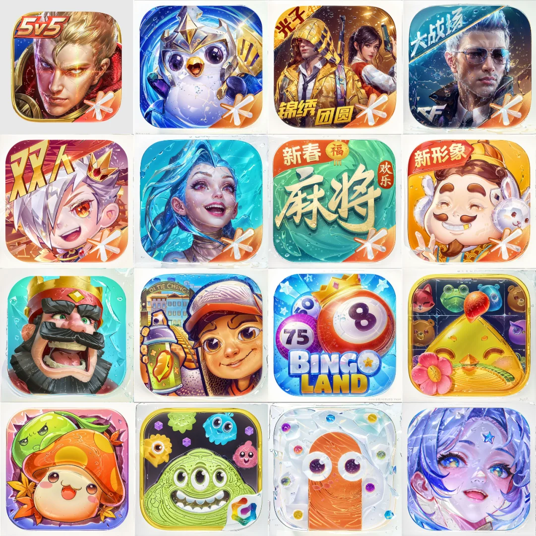 SD夏日酷爽清凉 | 游戏图标（附参数）