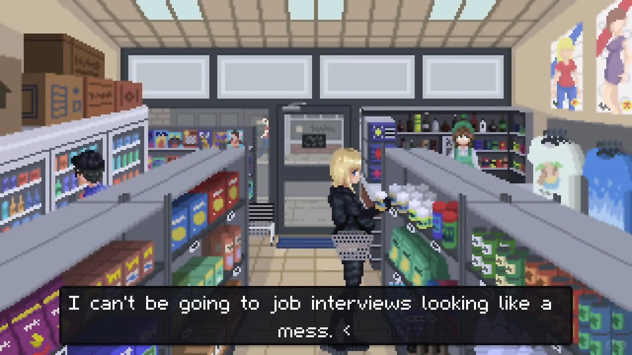 啊？宅女玩宅女模拟器？？？