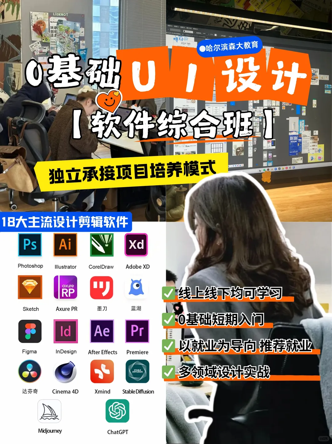 哈尔滨UI设计|软件综合