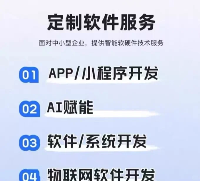 我的定制软件服务！～～～～