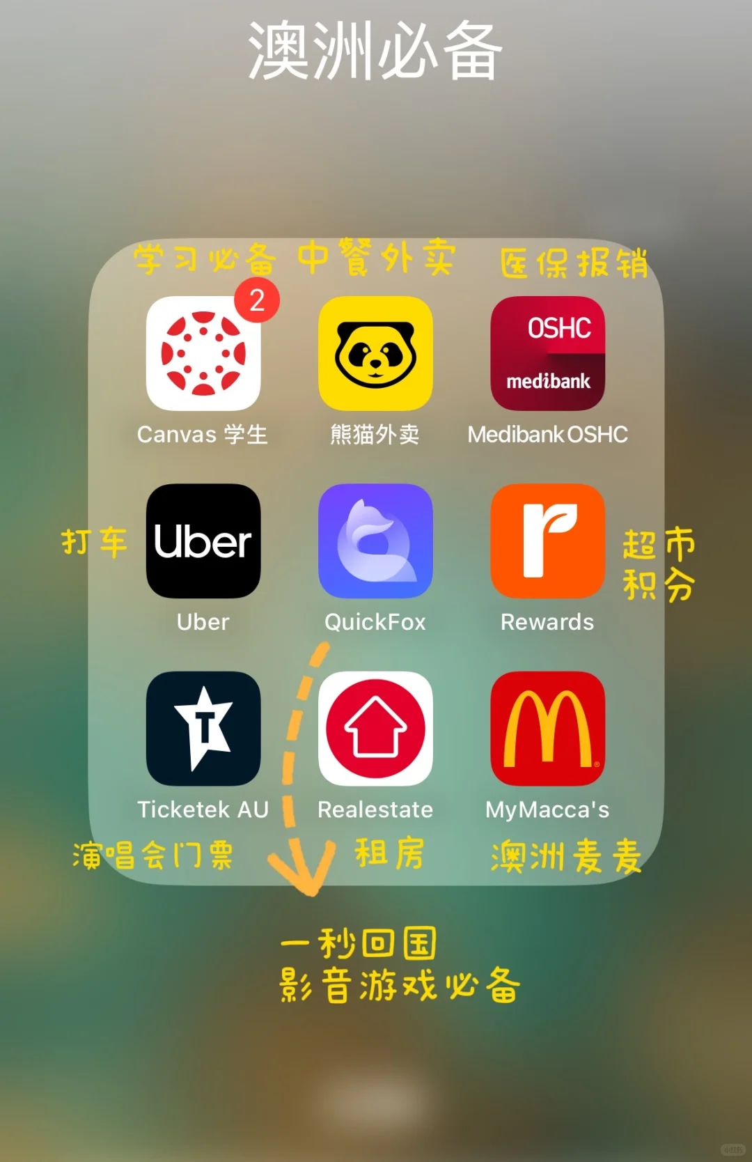 🇦🇺澳洲留学生必备App合集✨