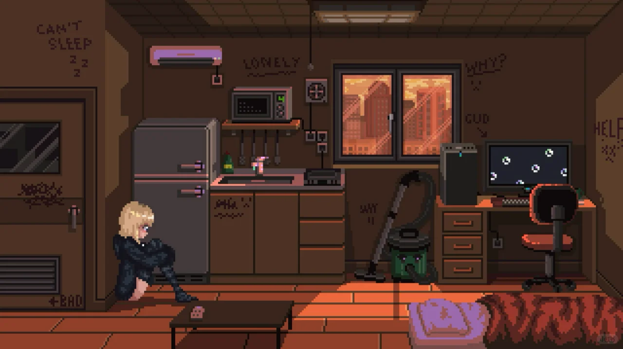 啊？宅女玩宅女模拟器？？？