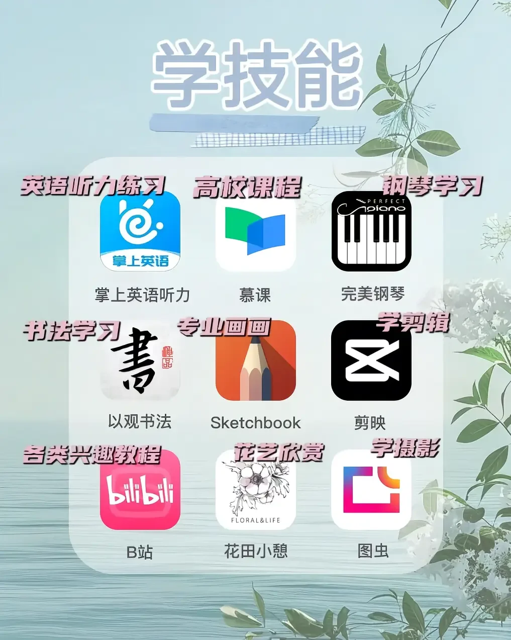 扫盲：这些app你都用过吗？