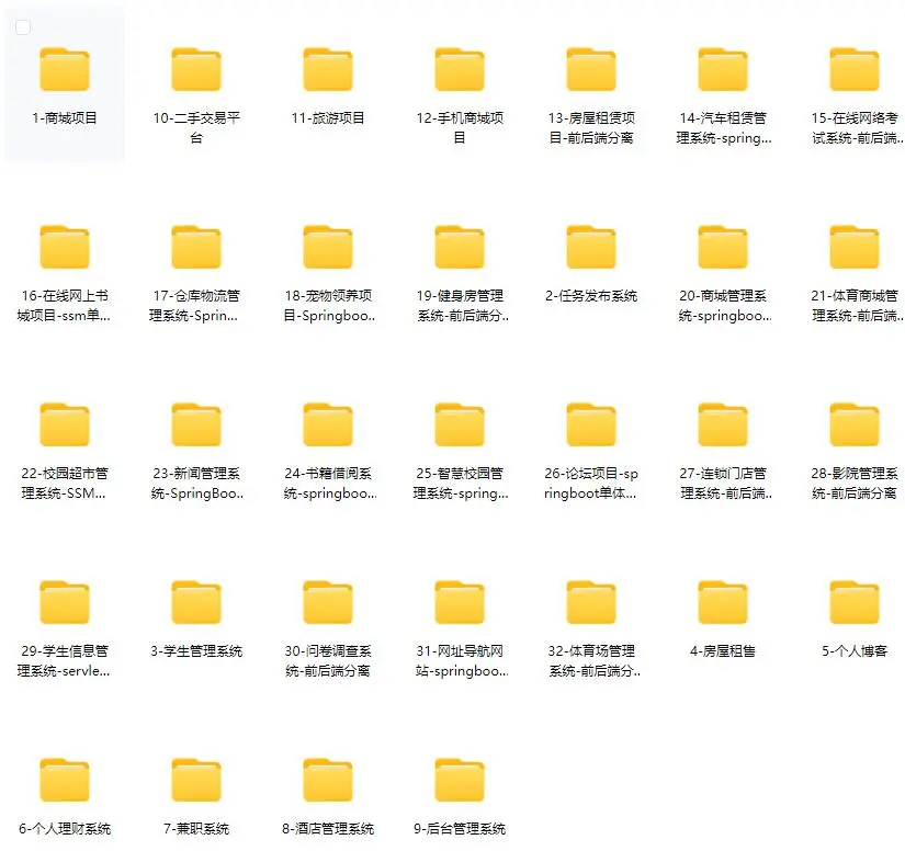 Java练手项目【附源码＋视频＋文档】不要米