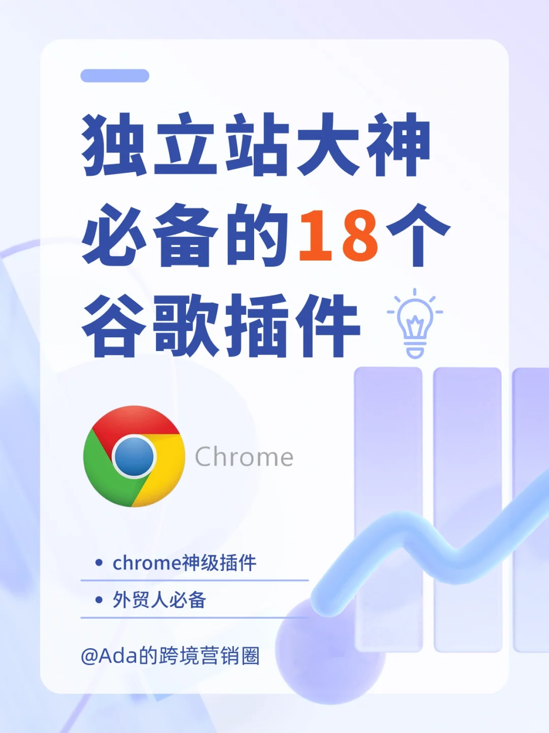 🔥干货！独立站运营必备的18个谷歌插件！