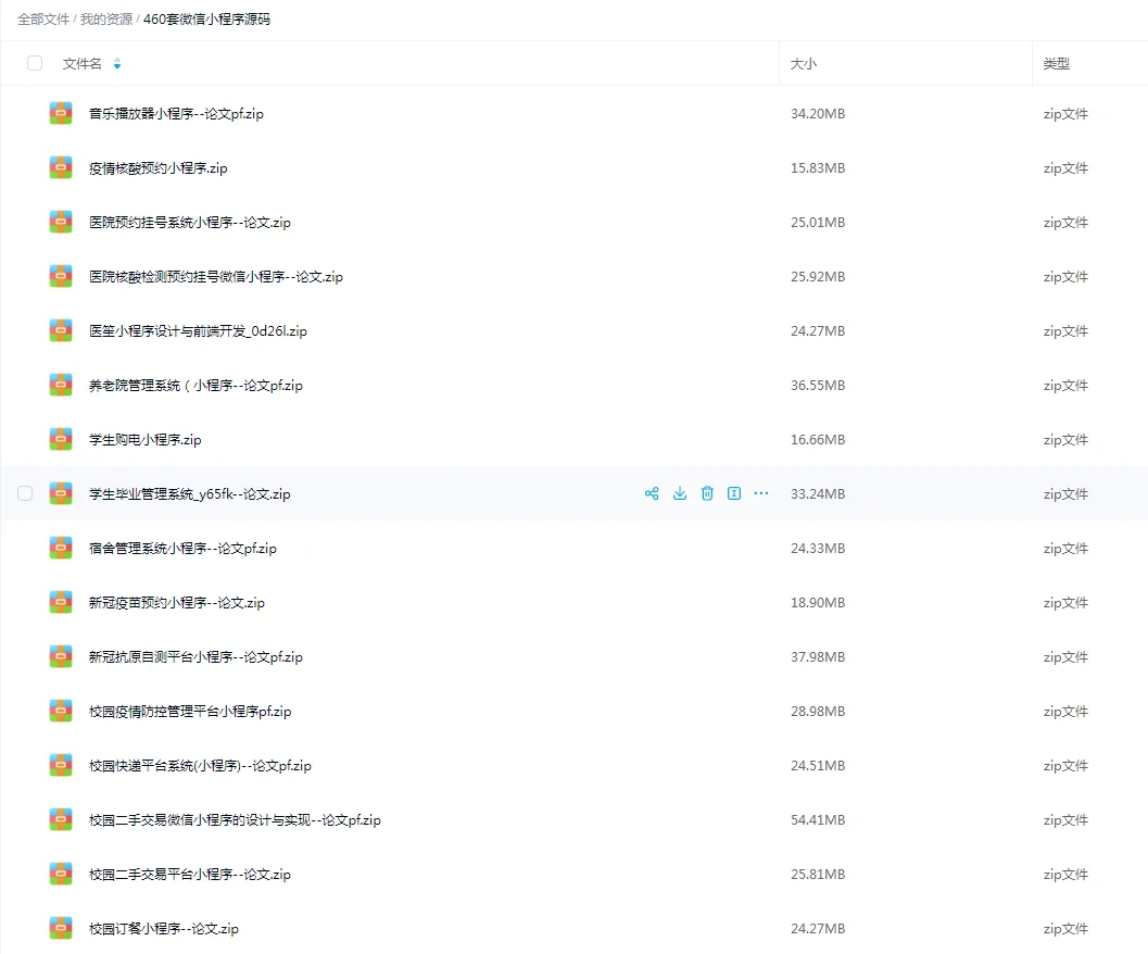 Day03:50套微信小程序毕设源码,拿走可用