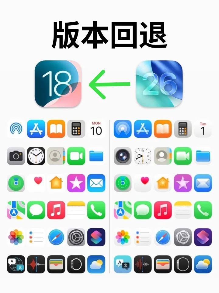 iOS 26降级iOS 18超详细教程 ｜小白也行！
