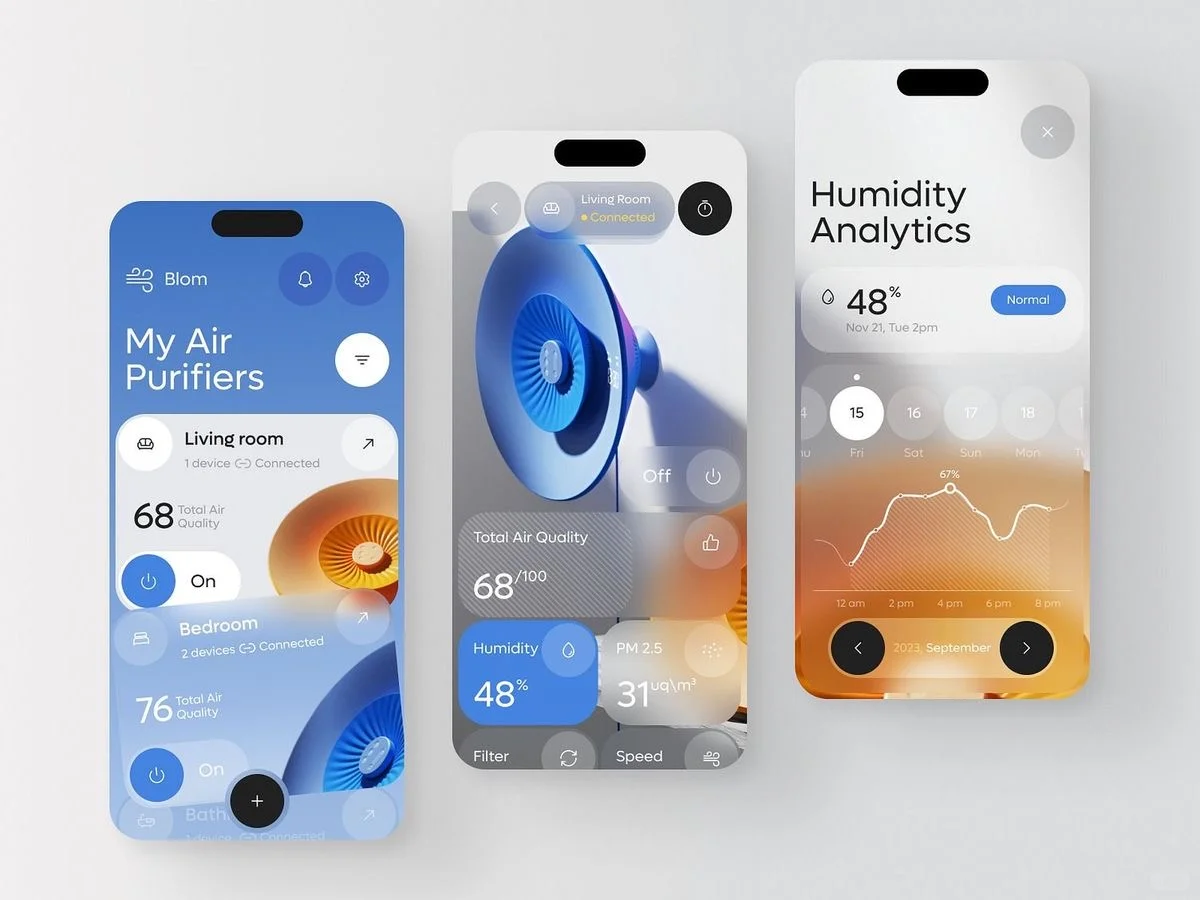 清爽简约的UI，氛围感拉满！